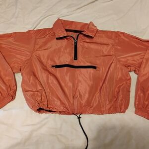 Love Tree Peach Windbreaker Jacket